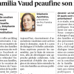 24 Heures: Pro Familia peaufine son image