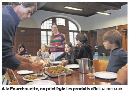Fourchouette : Cantine indépendante avec des produits bios et locaux à Vevey