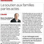 Le soutien aux familles par les actes (Réflexions – 24 heures)