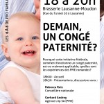29 août : soirée sur le congé paternité !